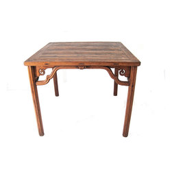 Antique Chinese Square Table - SOLD - Dining Tables