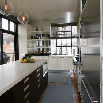 Frameless Cabinetry Brings Big Design to Small Space