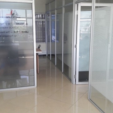 Glass Office partition