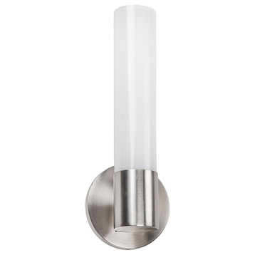 WAC Lighting WS-180414 Turbo 14" Tall LED Bathroom Sconce - Brushed Nickel /