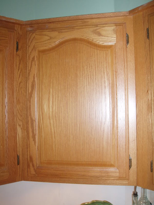 Oak To Cream Glaze Cabinets How Does, Cream Glazed Kitchen Cabinets Pictures