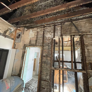 Bridgeport  Rear unit rehab and basement underpinning