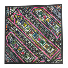 Mogul Interior - Sari Patchwork Banjara Multicolor Pillow Covers - Pillowcases and Shams