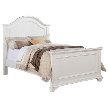 Addison Panel Bed, Full, White