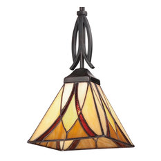 Quoizel TFAS1507 Asheville 1 Light Mini Pendant - Valiant Bronze