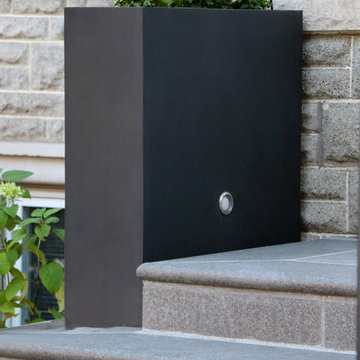 Yorkville Modern Simplicity in a front and backyard