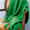 Liz Throw Blanket, Emerald