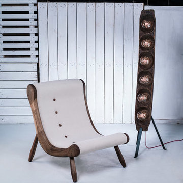 Industrial Loft Armchair "The Eye"