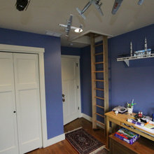 johnny's bedroom loft/secret room
