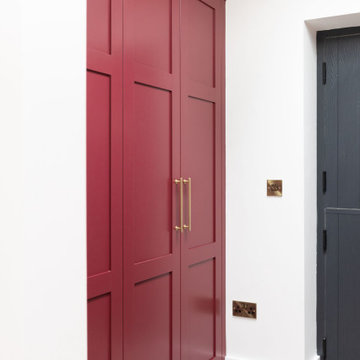 Intriguing Hidden Lay-On Shaker Boot Room
