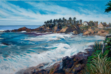 Depoe Bay Seascape, print