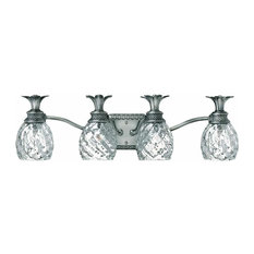 Hinkley Lighting 5314 Plantation 4-Light Bath, Polished Antique Nickel