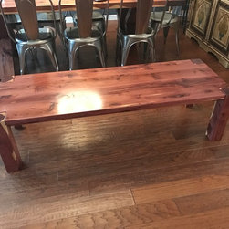 e5 Bastrop Fire Cedar Coffee Table - Coffee And Accent Tables