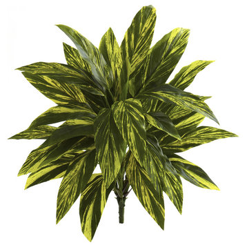 19" Tradescantia Artificial Plant, Real Touch, Set of 6