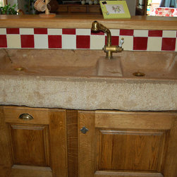 Kitchen Stone Sinks (Farmhouse Syle) - Kitchen Sinks