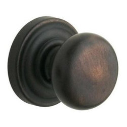Classic Full-Dummy With Knob, Venetian Bronze - Door Hardware