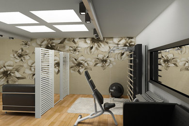 Transitional home office photo in Tokyo