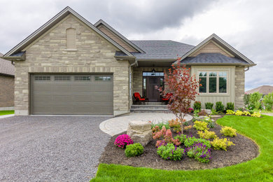 Craftsman exterior home idea in Toronto