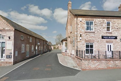 This is an example of a country house exterior in Cheshire.