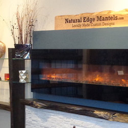 Natural Edge Mantels - Fireplace Mantels