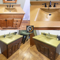 Sinks | CustomCreteWerks - Kitchen Countertops