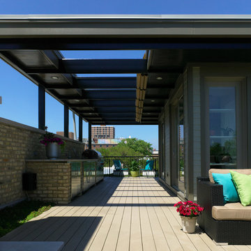 GreenBuilt Home Tour 2014: Chicago LEED Renovation - Deck with a View