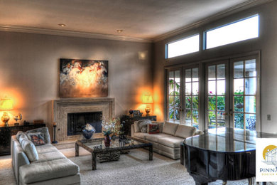 Inspiration for a living room remodel in Los Angeles