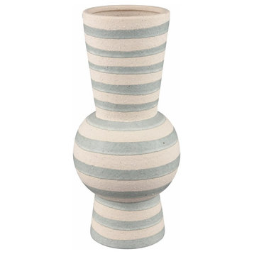 Horton Maltings - Large Vase In Modern Style-15 Inches Tall and 6.75 Inches