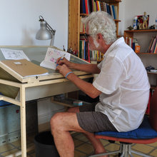 Visita privada: El hogar sencillo de dos artistas en el Eixample