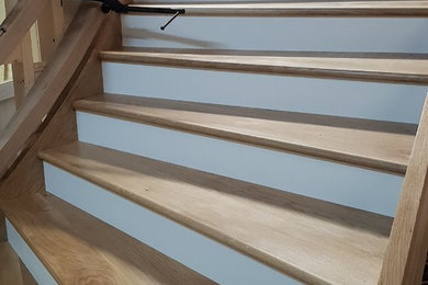 This is an example of a staircase in Devon.
