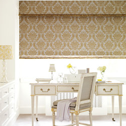 Hunter Douglas - Hunter Douglas Design Studio Roman Shade - Window Treatments