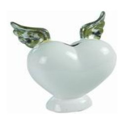 Piggy bank "Flying heart" - Decorative Objects And Figurines