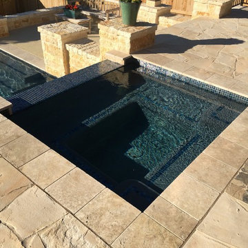 Elevated Porch hot tub