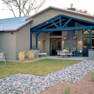 Patio view of Albuquerque Award Winning Custom Home - 2018 Parade of Homes Best
