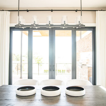 Roller Shades, Cornices and Drapery