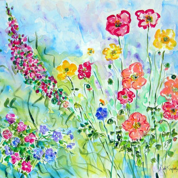 Spring Poppies