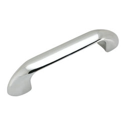 Cosmas - Cosmas 540-3.5CH Polished Chrome Cabinet Pull, 3-1/2" Hole Centers, Set of 5 - Cabinet And Drawer Handle Pulls