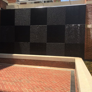 Absolute Black Granite - University of Tennessee Waterfall