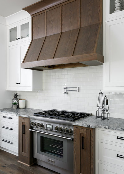 Transitional Kitchen by Set The Stage
