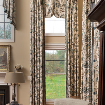Award Winning Great Room Custom Window Treatment