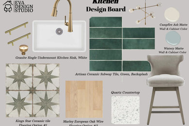 Kitchen design board