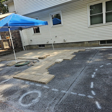 Paver Patio Installation Ballston Spa, NY Backyard Hardscape