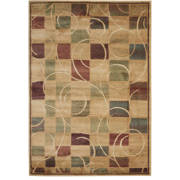 Nourison Expressions Rectangle Rug, Beige, 2'x2'9"