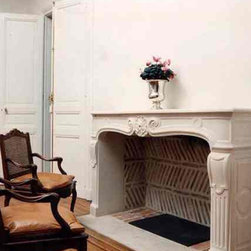 Firebox Stone inserts Herringbone & More (Mediterranean Style) - Indoor Fireplaces