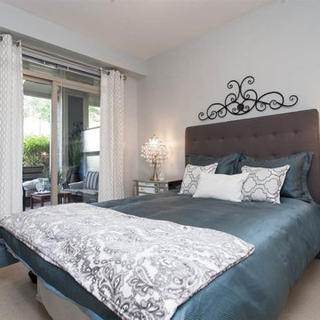 Ross drive vacant one bedroom staging