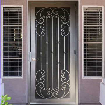 Tuscan Iron Security Door