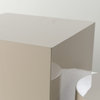 Arion Square Accent Table Pebble Lacquer