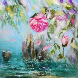 картина МОРЕ И РОЗЫ - Paintings