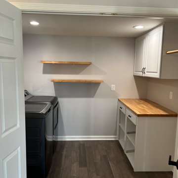 Spring Hill basement with kitchen and laundry