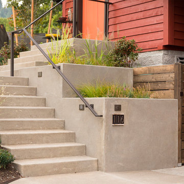 Concrete Entryway